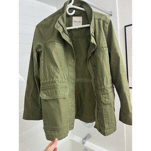 Madewell Olive Utility Jacket